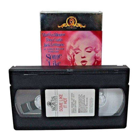 Some Like It Hot VHS, 1988 Marilyn Monroe - Picture 6 of 6